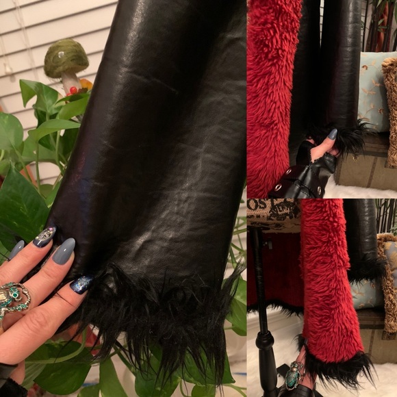 Tripp Nyc Monster Fur Jacket Coat - Picture 12 of 17